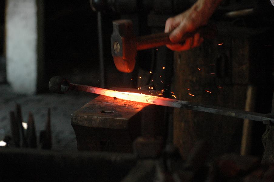 blacksmith forging blacksmith forging